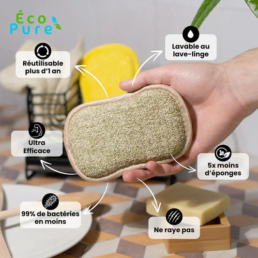 Éponge Lavable Pura